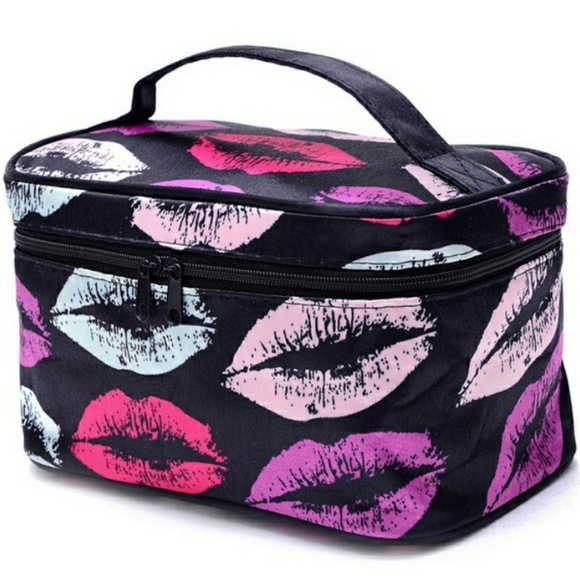 Other - Lips Carry-On Cosmetic Bag